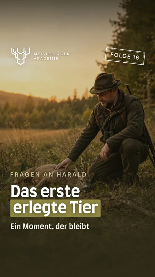 Das erste erlegte Tier